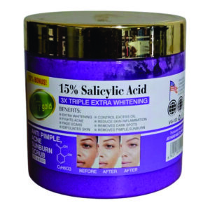 Veet gold 15% salicylic acid 3x triple extra whitening scrub